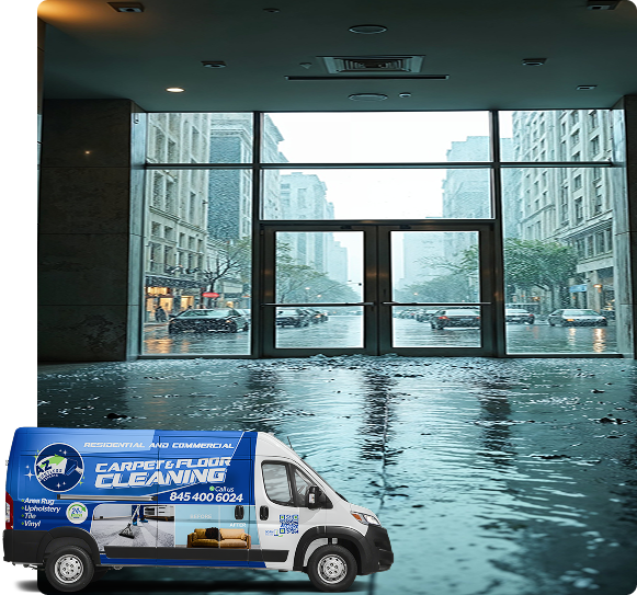 Water Flood Floor Cleaning